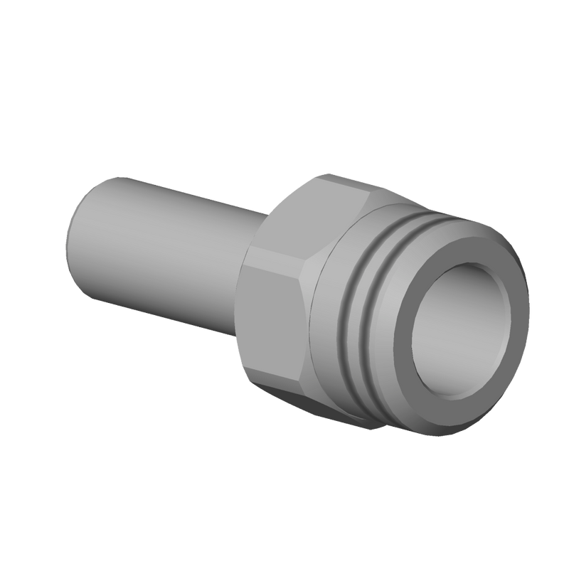 Dornbracht - Anschluss Adapter Ersatzteile 09240422210 17 x 38 x 19 mm chrom