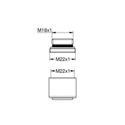 Grohe - Mousseur 06574 supersteel