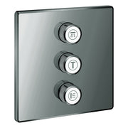 Grohe - 3-fach UP-Ventil GROTHERM Smart Control 29127 eckig FMS hard graphite