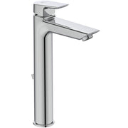 Ideal Standard - Waschtischarmatur TESI,m.verl.Sockel, 5 l/min., m.Ablgarn., Ausld.140mm, Chrom
