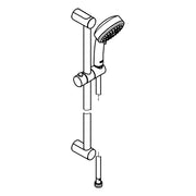 Grohe - Brausestangenset Tempesta C 100 27789 3 Strahlarten 900mm chrom