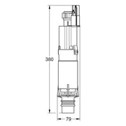 Grohe - Ablaufventil 42253 für 2-Mengen-Spülkasten
