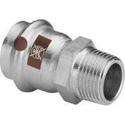 Viega - Übergangsstück TEMPONOX 1711 AG 28mm x 1AG Stahl nichtrostend