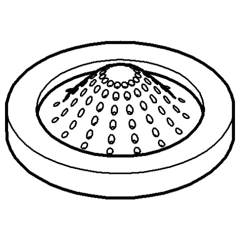 Grohe - Sieb 07002 für Relexa Handbrause/Kopfbrause 2 Stück