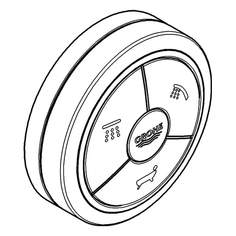 Grohe - Fernbedienung 48114 chrom