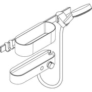 Hansgrohe - Bundle WallStoris 105 3jet Brausethermosstat 700 mattschwarz