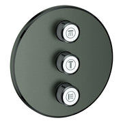 Grohe - 3-fach UP-Ventil GROHTHERM Smart Control 29122 FMS rd. hard graphite geb