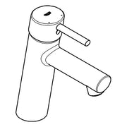 Grohe - EH-WT-Batterie CONCETTO 23451 mittelhohe Ausführ. glatter Körper chrom
