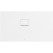 VILLEROY & BOCH - Duschwanne Squaro Infinity 1300x750x40mm re-eckig EB:li Stone White