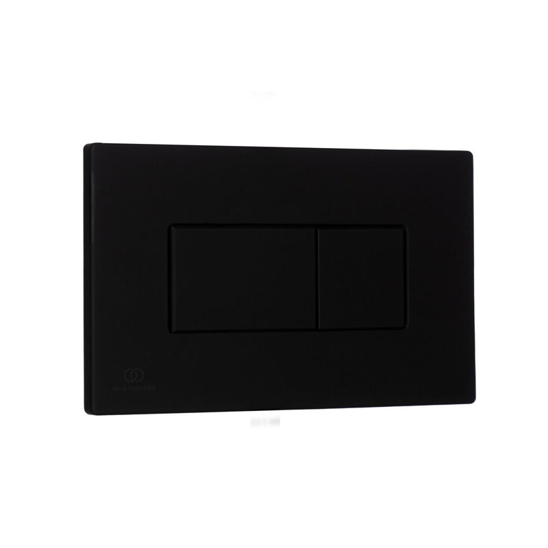 Ideal Standard - Betätigungsplatte P2 SOLEA, pneumatische Auslösung, Schwarz