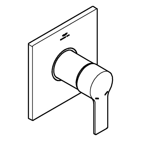 Grohe - EH-Brausebatt. Allure 19317_1 FMS f. Rapido SmartBox cool sunrise geb