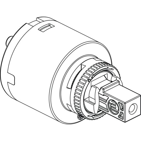 Ideal Standard - Kartusche, 35mm, mit seitlicher Heißwasser-Temp.Begrenz