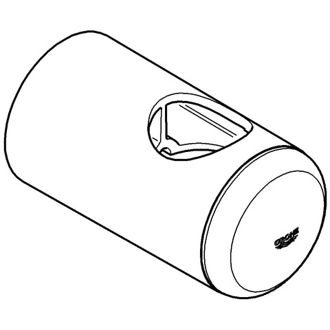 Grohe - Brausestangenhalter 45362 für Relexa Brausestange 600mm chrom
