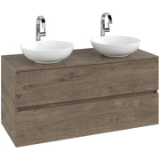 VILLEROY & BOCH - Konsolen-Unterschrank 1200mm f AWT 2 Ausz 2 Auss mLB C519H2 PJ Oak Nebraska