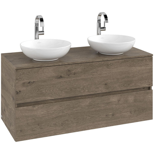 VILLEROY & BOCH - Konsolen-Unterschrank 1200mm f AWT 2 Ausz 2 Auss mLB C519H2 PJ Oak Nebraska