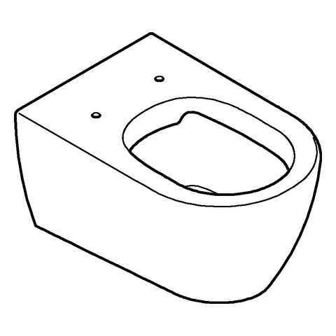 Grohe - Wand-Tiefspül-WC ESSENCE Keramik 39571 PureGuard Abgang waager. alpinweiß