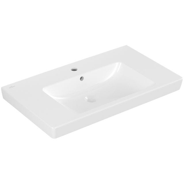 VILLEROY & BOCH - SWT SUBWAY 2.0 7175 800x470mm 3-LArm mittl HL dg Ül Eckig geschl WeißAlpin