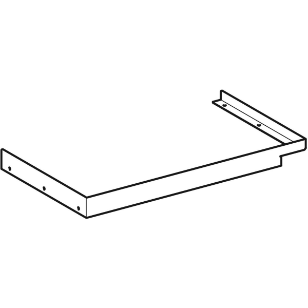 Geberit Vertriebs - Edelstahlblende zu RENOVA Nr.1 COMPRIMO Schrank 862265