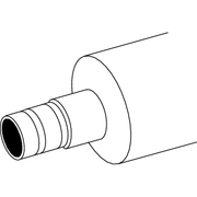 TECE SE - TECEflex Verbundrohr PE-Xc/Al/PE-RT vorged., RS 26, rot, Dim. 20 (25M) je m