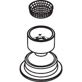 Hansgrohe - Luftdüse Kopfbrause PGO