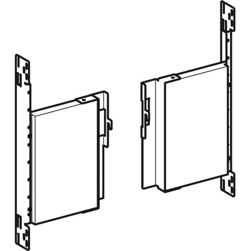 Geberit Vertriebs - Duofix Montageplatte für WT mit US B: 60cm, eine Auslaufarmatur zentrisch