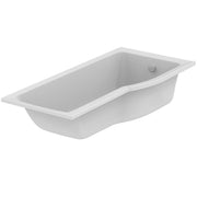 Ideal Standard - Dusch-Badewanne CONNECT AIR, Version re., 1700x800x465mm, Weiß