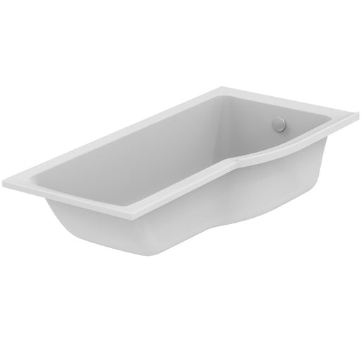 Ideal Standard - Dusch-Badewanne CONNECT AIR, Version re., 1700x800x465mm, Weiß
