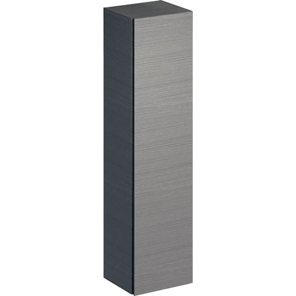 Geberit Vertriebs - Hochschrank XENO2 mit einer Tür und Innenspiegel, 40x170x35,1cm, scul.grau
