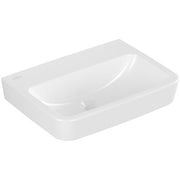 VILLEROY & BOCH - Handwaschbecken O.novo 500x370mm Eckig o. ÜL. Weiß Alpin AntiBac cplus