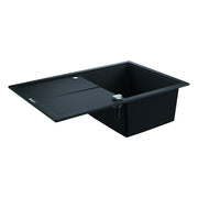Grohe - Kompositspüle K400 31639 1 Becken 780x500mm mit ATF re/li granit schwarz