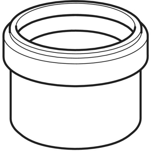 Geberit Vertriebs - PE Steckmuffe reduziert mit Lippendichtung d57/50 L4
