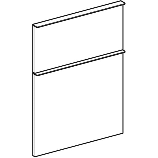 Geberit Vertriebs - Schubladenfront weiß, 2 Stück zu ICON Schrank 840045