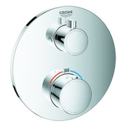 Grohe - THM-Brausebatterie GROHTHERM 24076 2 Abg. FMS f. RAPIDO SmartBox rund chrom