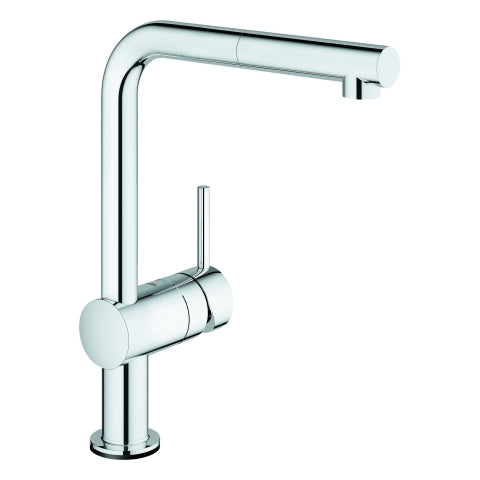 Grohe - Elektronische EH-Spültischbatterie MINTA TOUCH 31360 L-Auslauf chrom