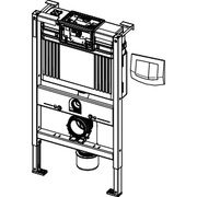 TECE SE - TECEbase WC-Set mit Uni-Spülkasten inkl. TECEambia Bet.-Platte weiß,BH820mm