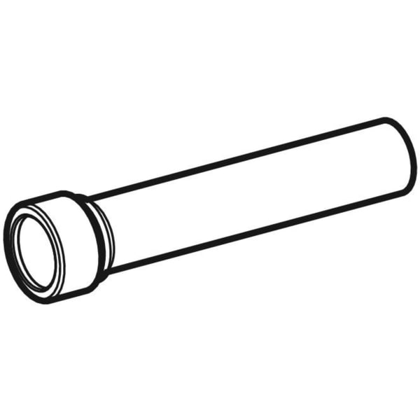 Geberit Vertriebs - Anschlussstutzen mit Quetschverschraubung d50 L:25cm
