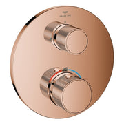 Grohe - THM-Brausebatt. Atrio Private C. 24396 2-W-Umst. Knopfbetät. warm sunset