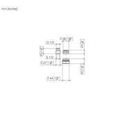Dornbracht - Verlängerung Serienneutral 12869970 20 mm