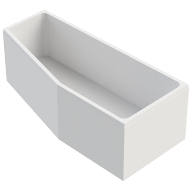 Schedel - Wannenträger BETTE BAMBINO 157x70 Fußende links SW 10112