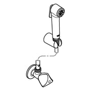 Grohe - W.halterset Temp.-F Trigger Spray 30 27514_1 13,5l ASV Schl. 1,25 m chrom