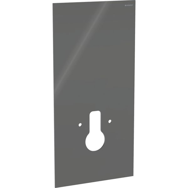 Geberit Vertriebs - Frontverkleidung zu Monolith Sanitär- modul für Wand-WC 101cm lava/Glas
