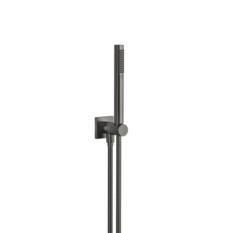 Dornbracht - Schlauchbrausegarn. übergreif. eckig 27802970 Dark Platinum gebürstet