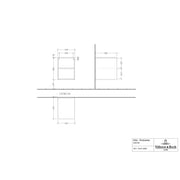 VILLEROY & BOCH - Anbauregal zu Konsolen-Unterschrank 400mm 2 Fächer C52100 VJ Nordic Oak