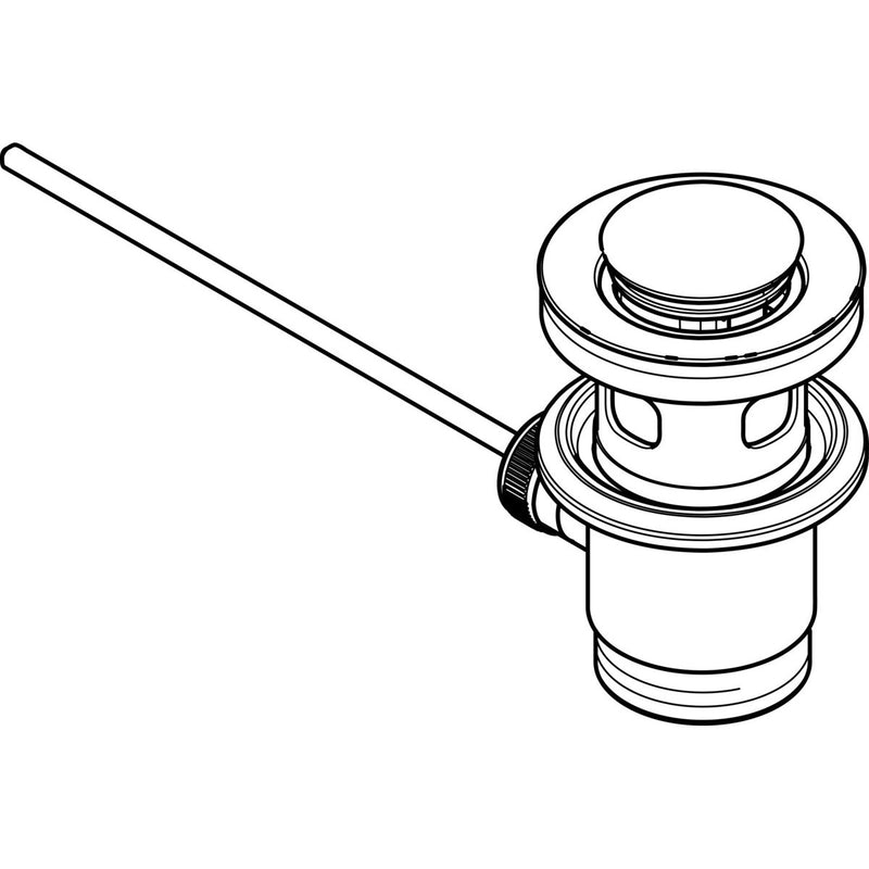 Ideal Standard - Ab- und Überlaufgarnitur f.WT IDEAL STANDARD # A961230 AA verchr