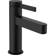 Hansgrohe - Waschtischmischer 100 FINORIS mit Push-Open Ablaufgarnitur mattschwarz