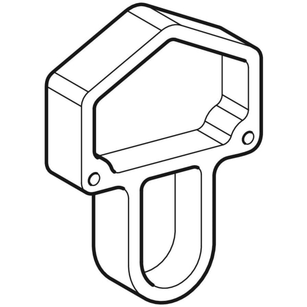 Geberit Vertriebs - Bauschutz zu Duofix Element für WWC, höhenverstellbar