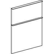 Geberit Vertriebs - Schubladenfront Alpin matt, 2 Stück zu ICON 841045
