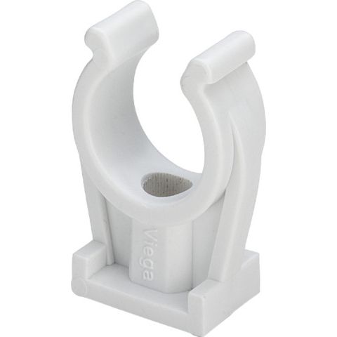 Viega - Rohr-Clip 94826C1 einfach 15mm Kunststoff weiss