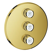 Grohe - 3-fach UP-Ventil GROHTHERM Smart Control 29122 FMS rund cool sunrise