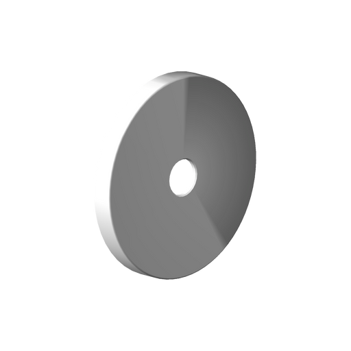 Dornbracht - Rosette Ersatzteile 092789111 D. 85 x 9 mm chrom